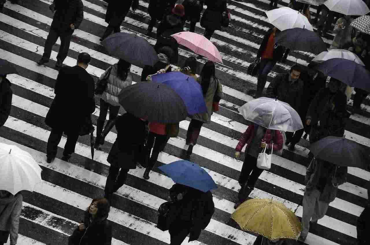 People crossing